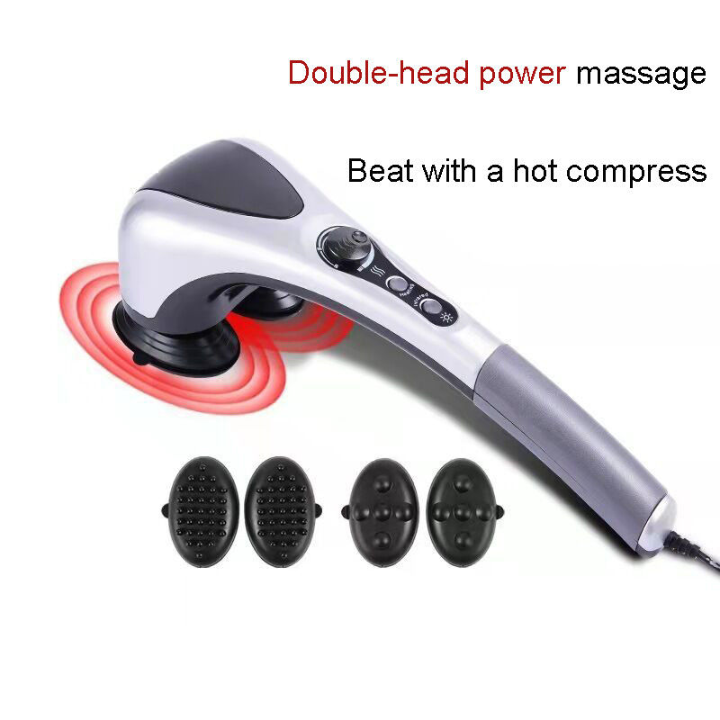 Marteau de massage infrarouge portable en silicone ABS pour le massage des tissus profonds des muscles des épaules, des jambes et des pieds