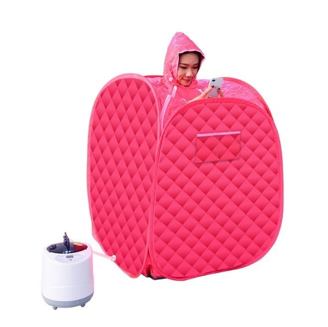 Beauté et détente à la maison Mini sauna personnel portable avec générateur de vapeur de sauna électrique