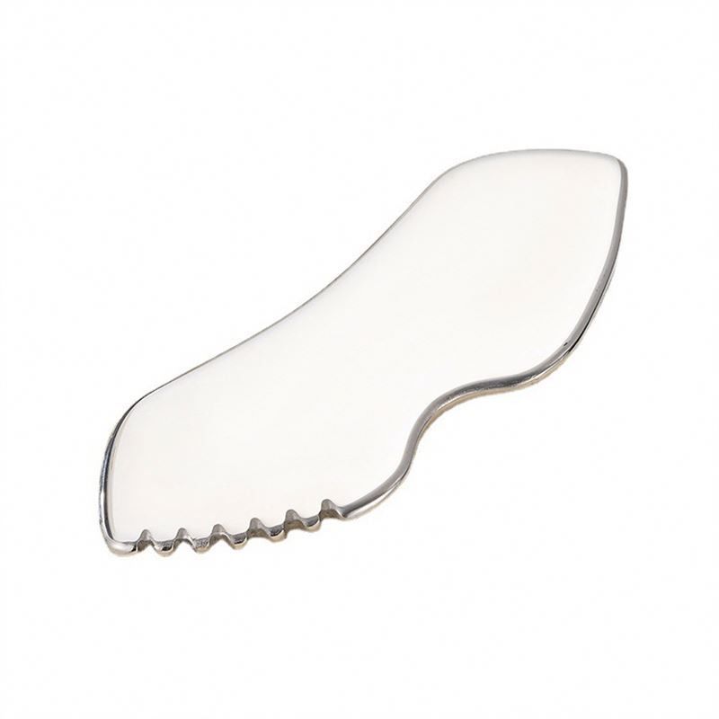 Outil Gua Sha en acier inoxydable pour le logo personnalisé