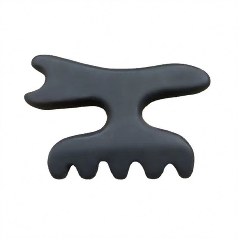 Massageur de pieds Gua Sha Thérapie Bian Stone Acupuncture Stick Outil de massage universel 112 * 12mm pierre naturelle