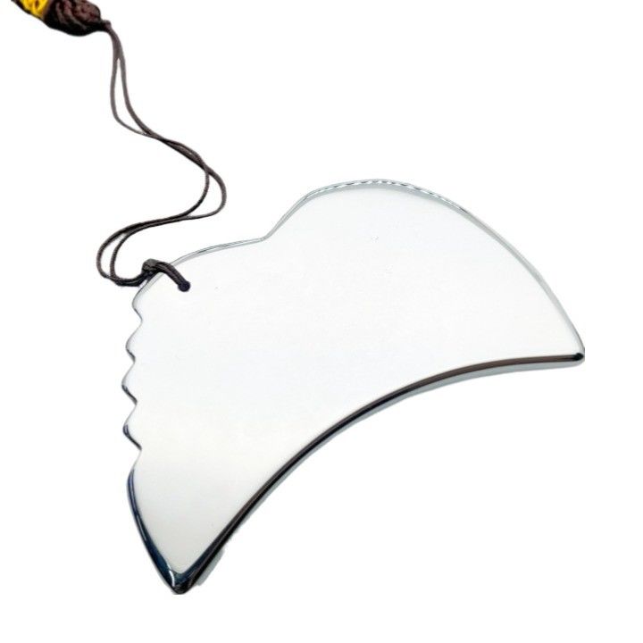 Massage du visage Terahertz Gua Sha Massage Outil de grattage Spa de beauté Massageur de soins de santé Aile forme Terahertz Produit