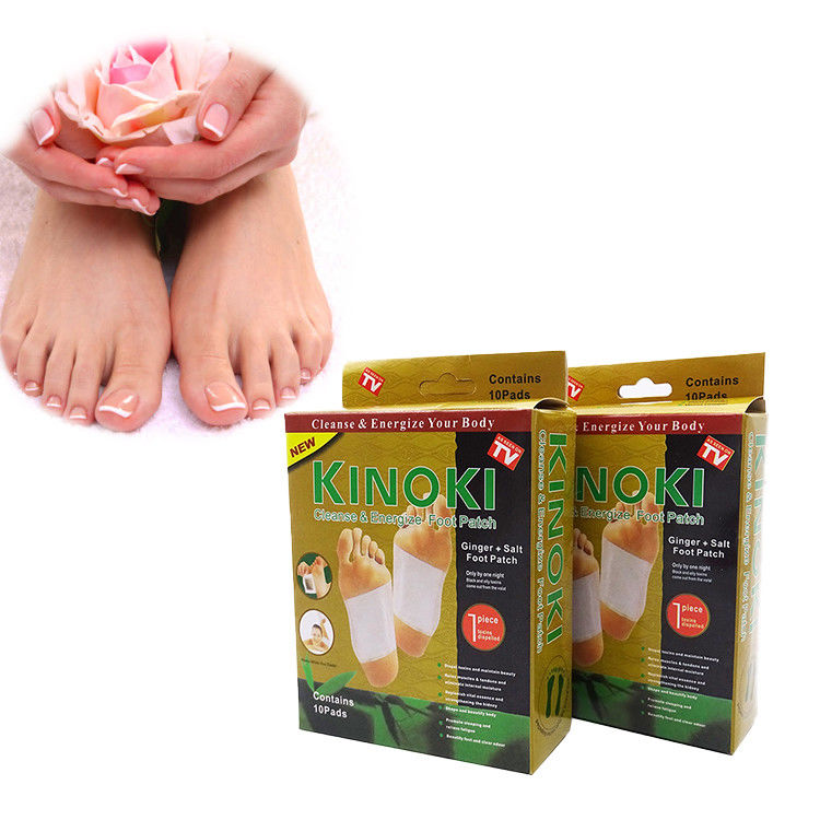 Blanc/or Des serviettes pour pieds à base de plantes 100% extrait de bambou naturel pour soulager le stress et nettoyer les muscles