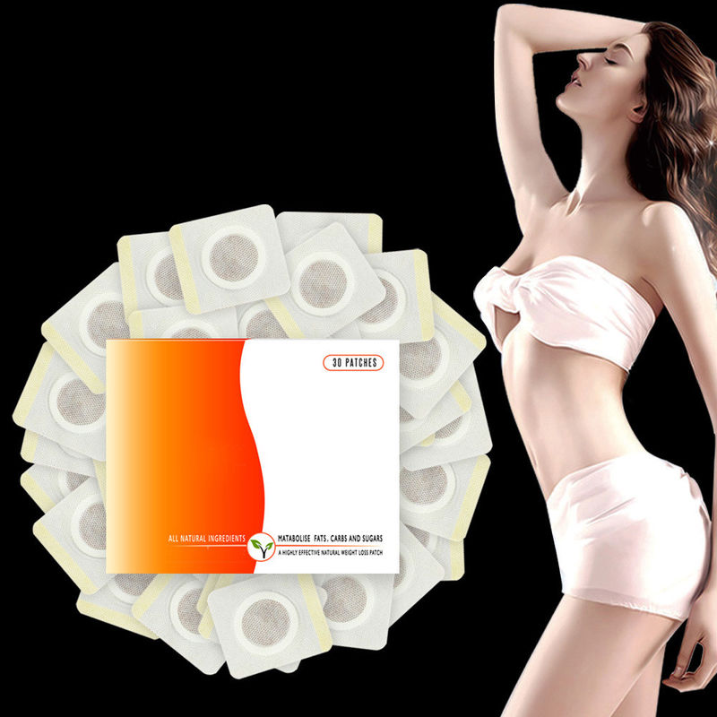 30pcs médecine naturelle chinoise Magnétiquement éliminer patch brûler les graisses perte de poids autocollants soins de santé masseur corporel