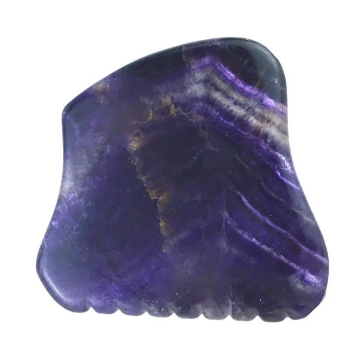 Massageur de corps Produits tendance 2024 Arrivées Fabricants Couleur Fluorite Guasha Tableau Massage du visage Jade Gua Sha Outil