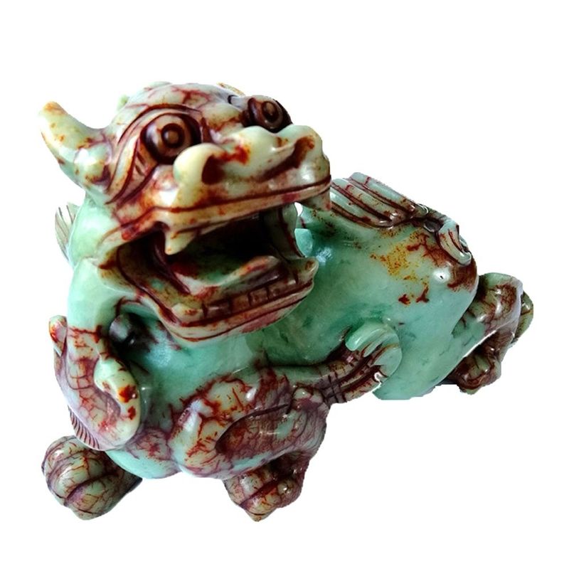 19 kg de crapaud Pixiu sculpté à la main 20 cm Produit le plus vendu pour les collectionneurs d'art