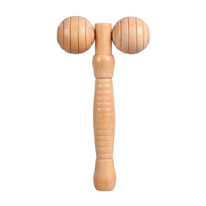 Logo personnalisé disponibled Produit de massage Produits de soins personnels de beauté Produits de beauté en bois Spa de soins de la peau 3D Face Roller Massager Stick