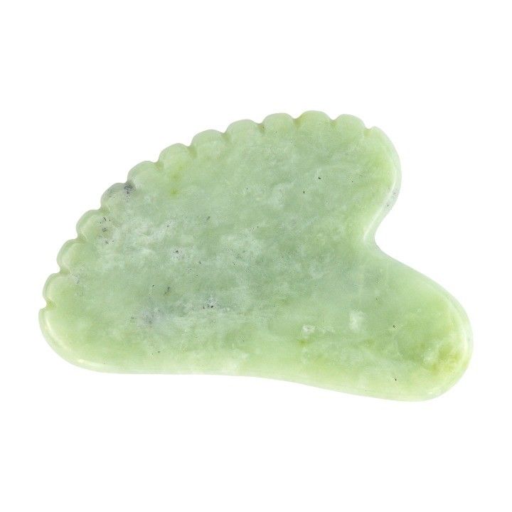 Découvrez les bienfaits du massage complet avec l'outil naturel de grattage de pierre et le label privé Xiuyan Jade Green Guasha