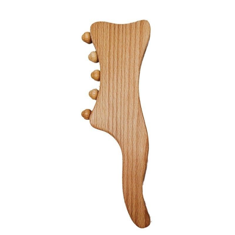 Muscles du corps Outil de grattage du bois Gua Sha pour le dos Cou Visage Jambe Drainage lymphatique