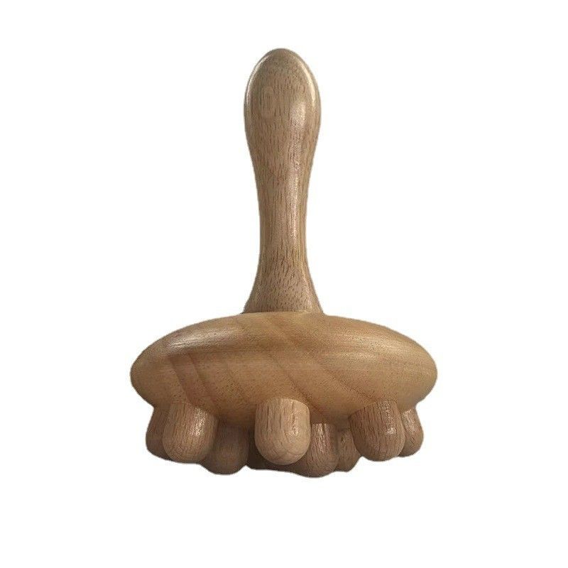 Équipement de massage corporel Bois de hêtre Gua Sha Outil de massage à marteau pour le soin de la peau Spa Traitement de relaxation