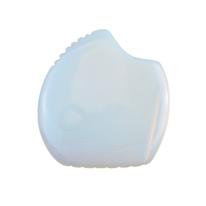 Massageur en opalite Guasha Cou soins de la peau du visage Spa lifting du visage beauté forme de coquille Opal naturel Gua Sha outil de massage du visage