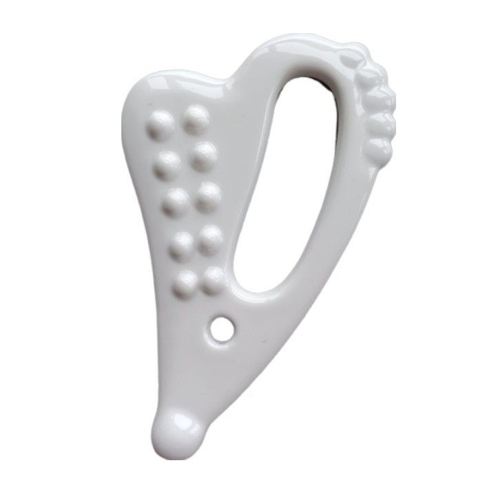 Soins de la peau Gua Sha Massage facial Guasha Outil de drainage lymphatique pour le visage et le massage du corps Plaque céramique Guasha
