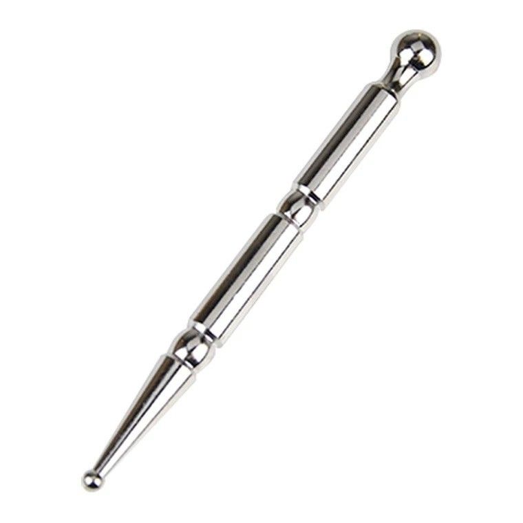 Logo personnalisé disponibled Massage en acier inoxydable stylo d'acupuncture manuel pour reflexologie du corps entier Outils de stylo d'acupression