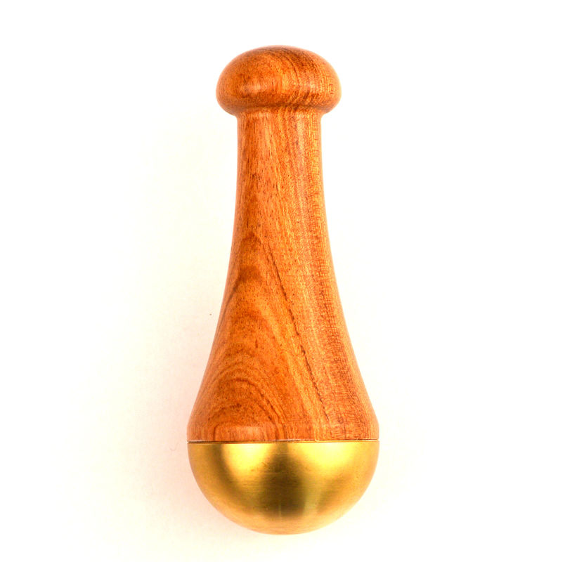Traitement de massage corporel à main Kansa baguettes en laiton Gua Sha bâton de massage avec logo personnalisé disponible