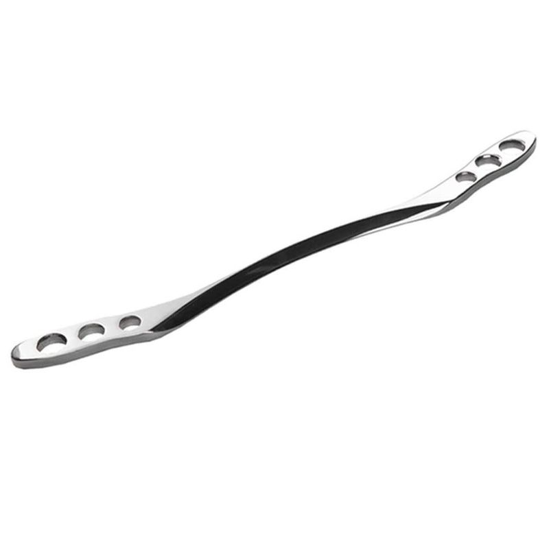 Masseur corporel en acier inoxydable argenté pour la relaxation musculaire et fasciale Outils de massage Exercice physiothérapie Outils de sport IASTM