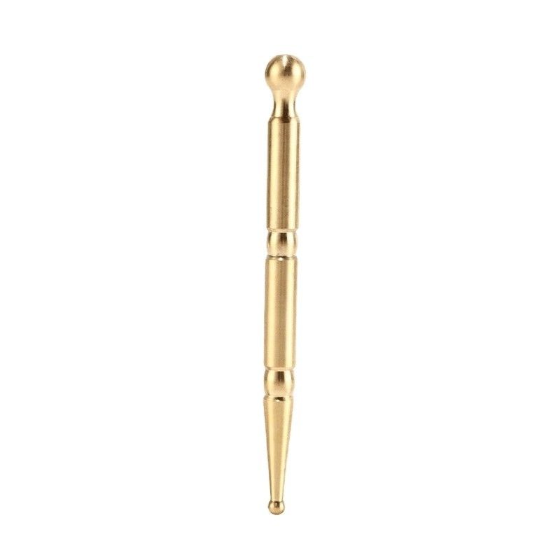 Outil de massothérapie du corps entier Brass cuivre manuel Acupression Reflexologie stylo pour soins de santé du corps Acupuncture Stick