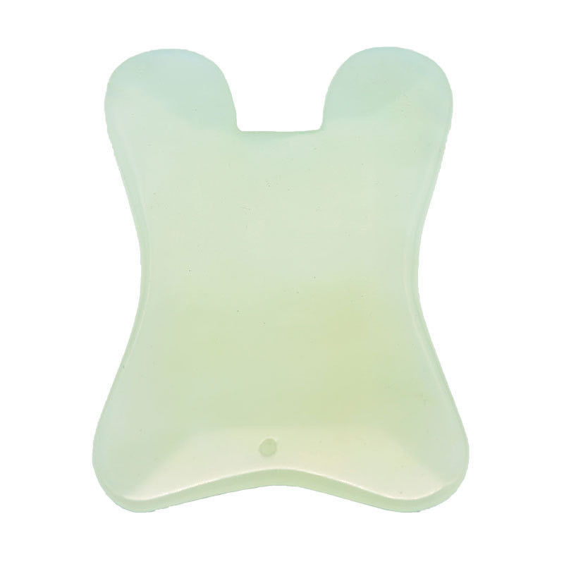 Xiuyan Jade Massage Comb Guasha Comb Guasha Scraping Scalp Comb Outils de massage pour le massage