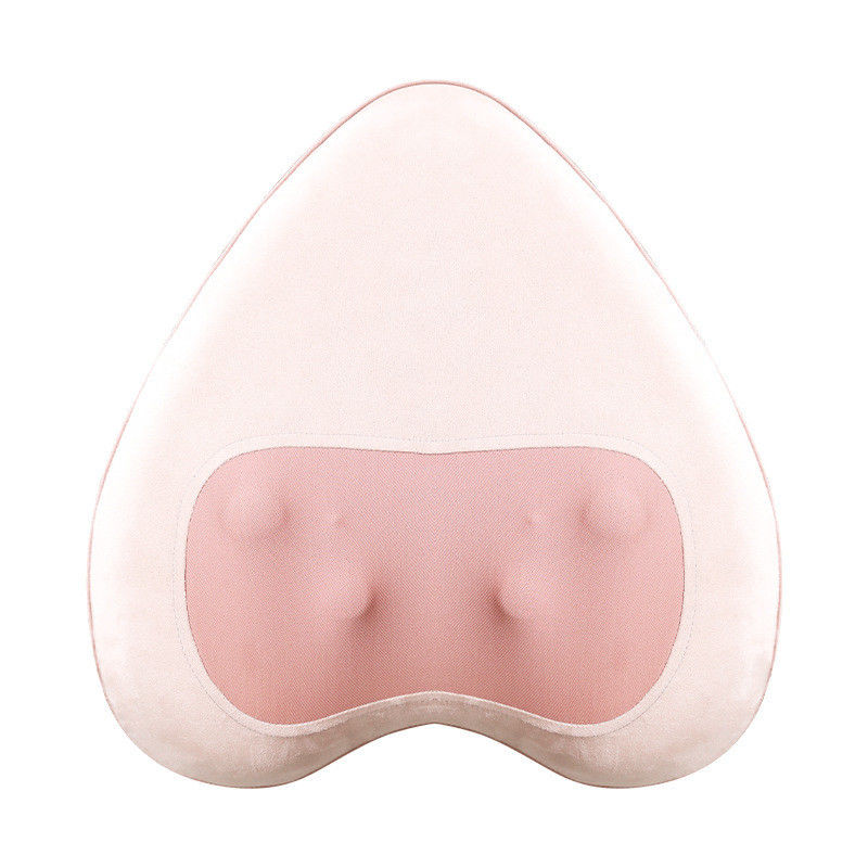 Physiothérapie Soins de santé Maison Coussinet arrière 2024 Produits tendance Forme du cœur Massin d'oreiller de massage de tout le corps en rose