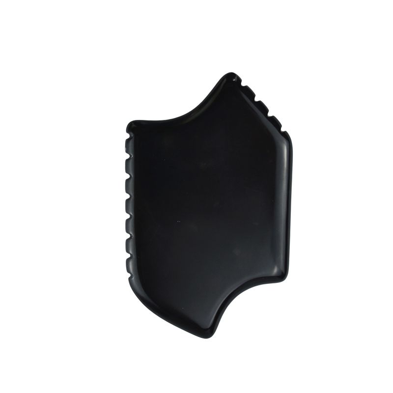 Outil de massage 2024 Natural Black Bian Stone Gua Sha Scraping Board Guasha Soins de santé du visage et du corps Produit de masseur de corps
