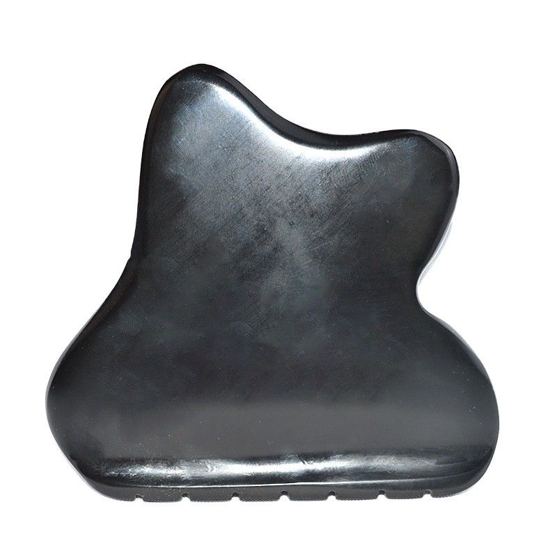 Outil de massage corporel 2024 Tendance Naturel Pierre Bian Noire Gua Sha Scraping Board pour le rajeunissement du Spa Facial