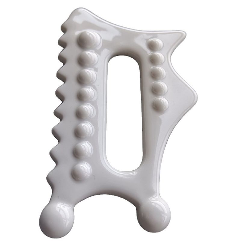 Massage corporel Best-seller Handheld Face Lifting Body Slimming Scraper Guasha Outil Scraping SPA Tableau de massage en céramique Gua Sha