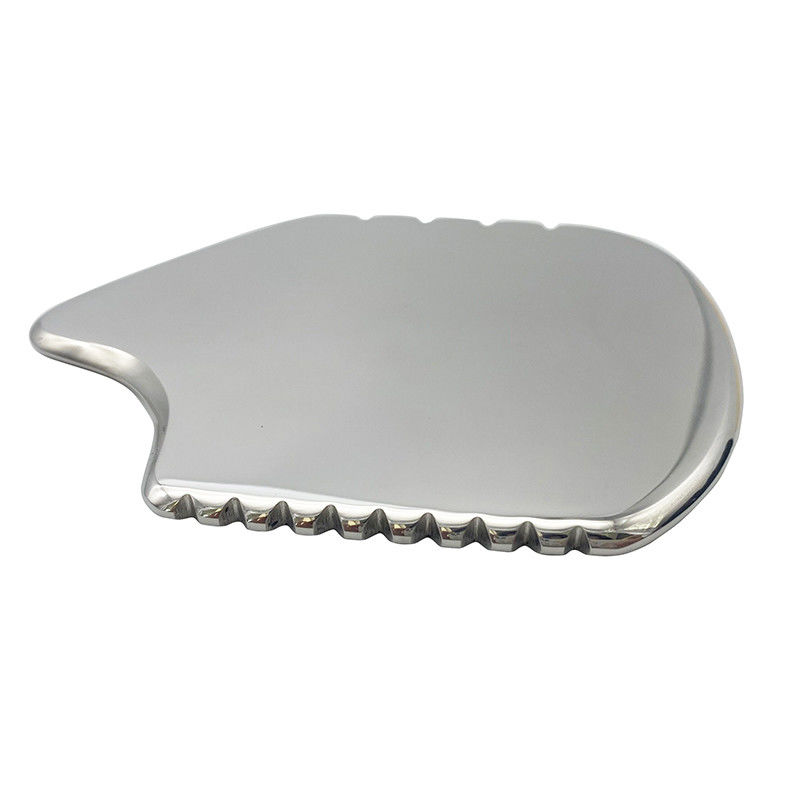 Outil facial en acier inoxydable en argent pour l'acupuncture SPA pour le visage, le cou et les yeux