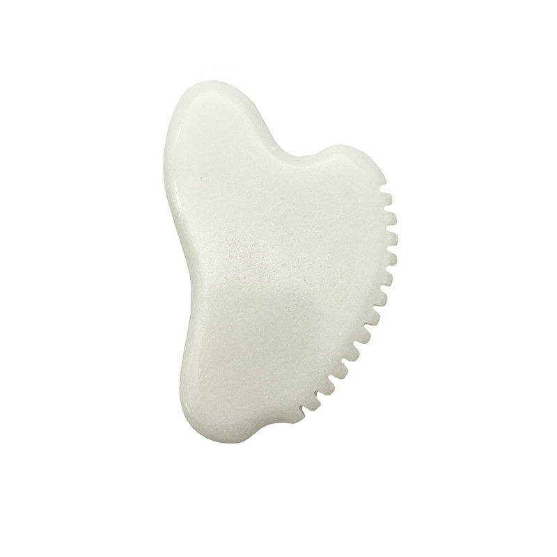 Massageur facial portable Gua Sha Scraper Natural Jade Stone Massageur de soins de la peau pour le corps Cou Dos Beauté Santé des yeux SPA