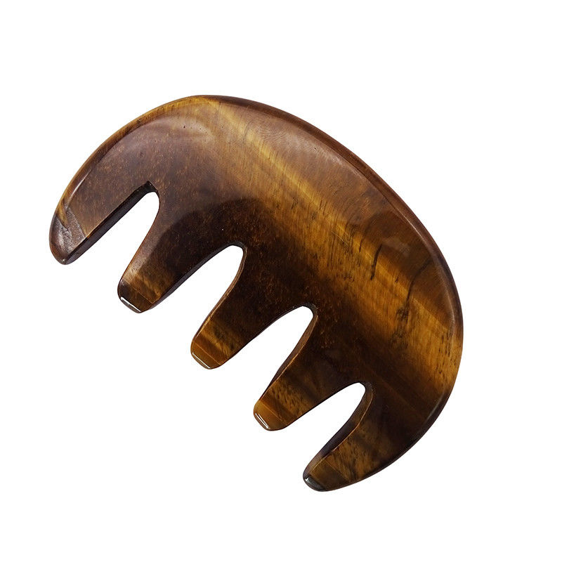 Logo personnalisé disponibled Outil de massage de peigne Gua Sha pour améliorer la circulation sur le visage du cuir chevelu