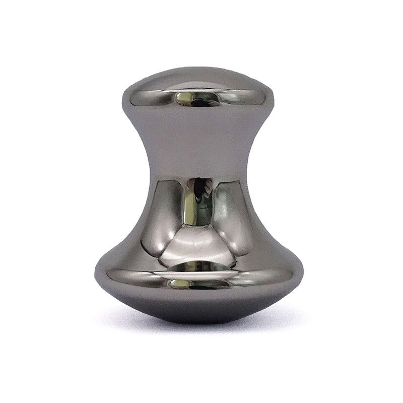 Gua Sha Massage à base de champignons en acier inoxydable Pierre chaude 3,5*3,5*2,1 pouces Taille et efficacité