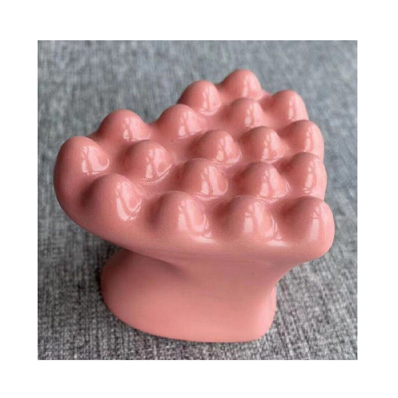 Logo personnalisé en rose 3D en forme de cœur universel en céramique Gua Sha Scraping Massage Outil pour les yeux, le visage, le cou, la peau et le corps Massageur