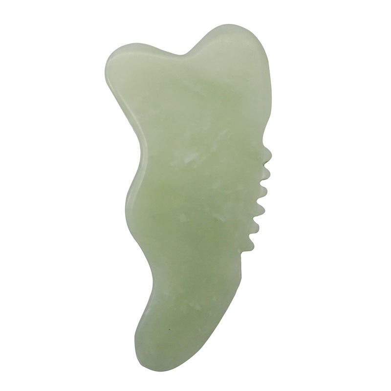 Xiuyan Jade Gua Sha Massage pour le visage et la sculpture Massage pour le corps Facile à tenir