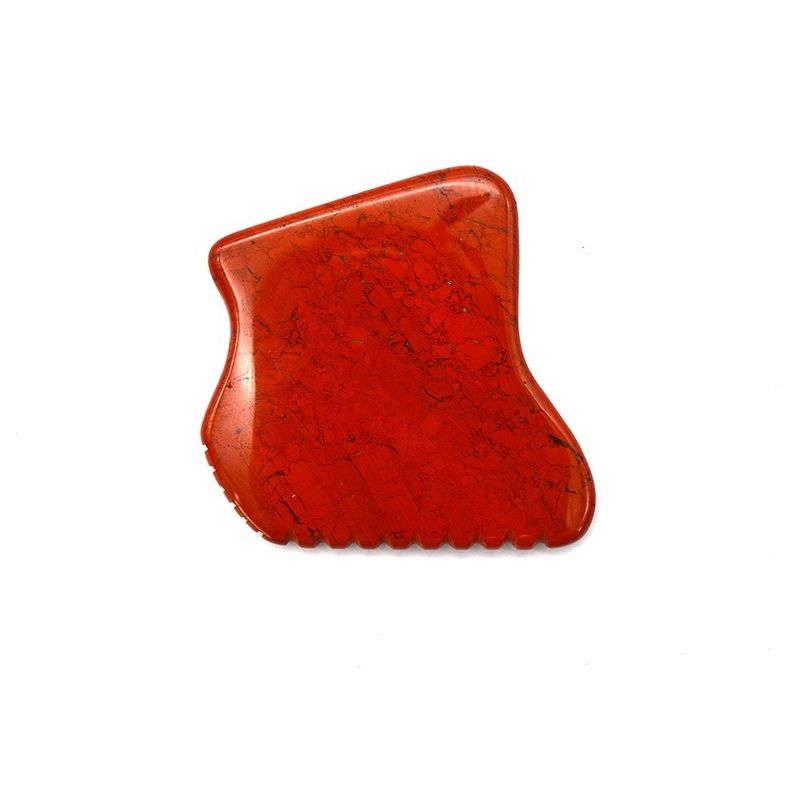 2024 arrivées Red Jesper Gua Sha Massage Tool pour le massage corporel poli Acceptation technique et OEM ODM