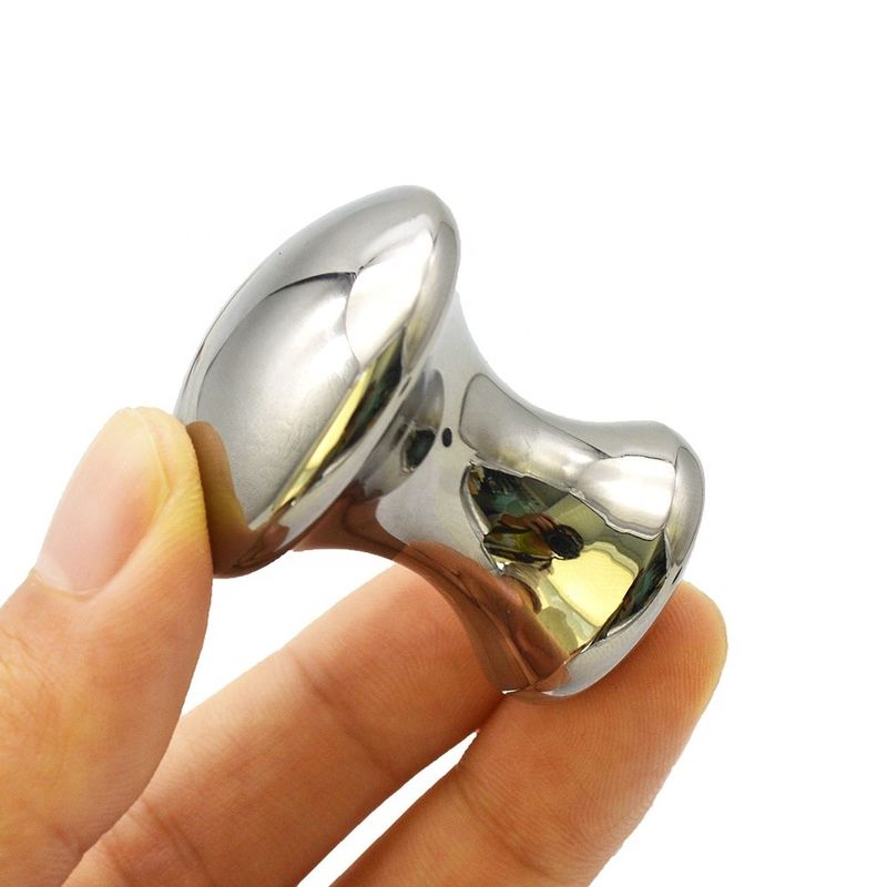 Massageur de corps en acier inoxydable Moule Gua Sha Outil de massage avec logo personnalisé et artisanat fait à la main