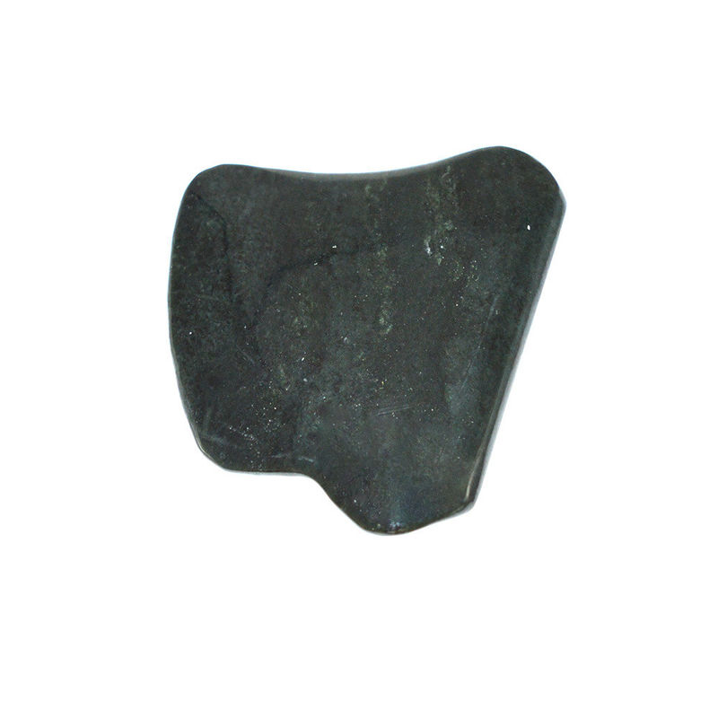 2024 Nephrite vert foncé Jade Guasha Scraper Un outil de minceur et de massage du visage avec fonction de soins de santé