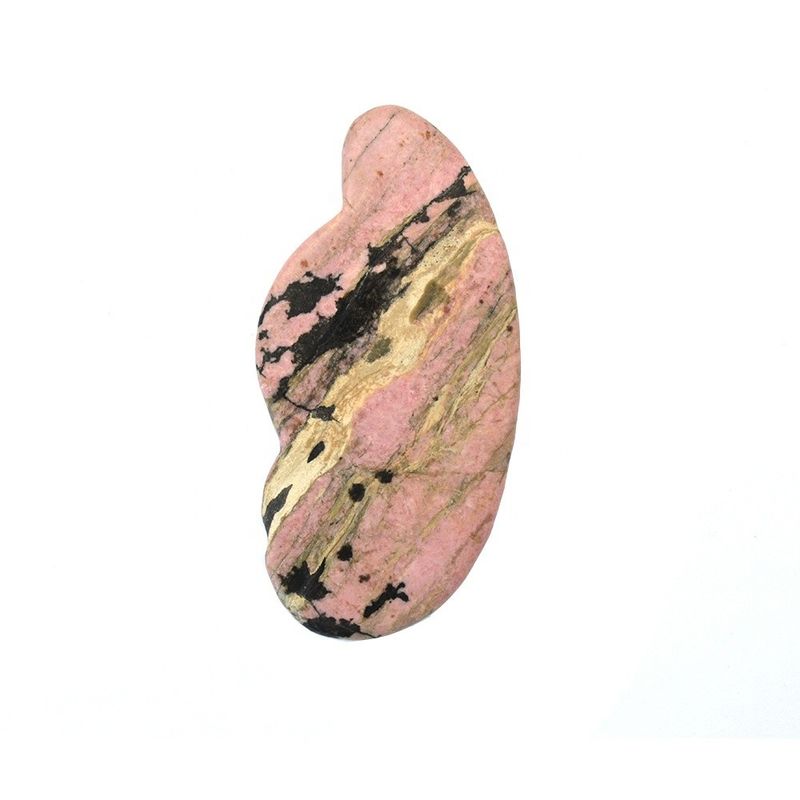 Obtenez une ligne de mâchoire définie et réduit le gonflement avec rose Rhodonite Gua Sha outils faciaux pour le visage Massage oculaire zone tout le corps