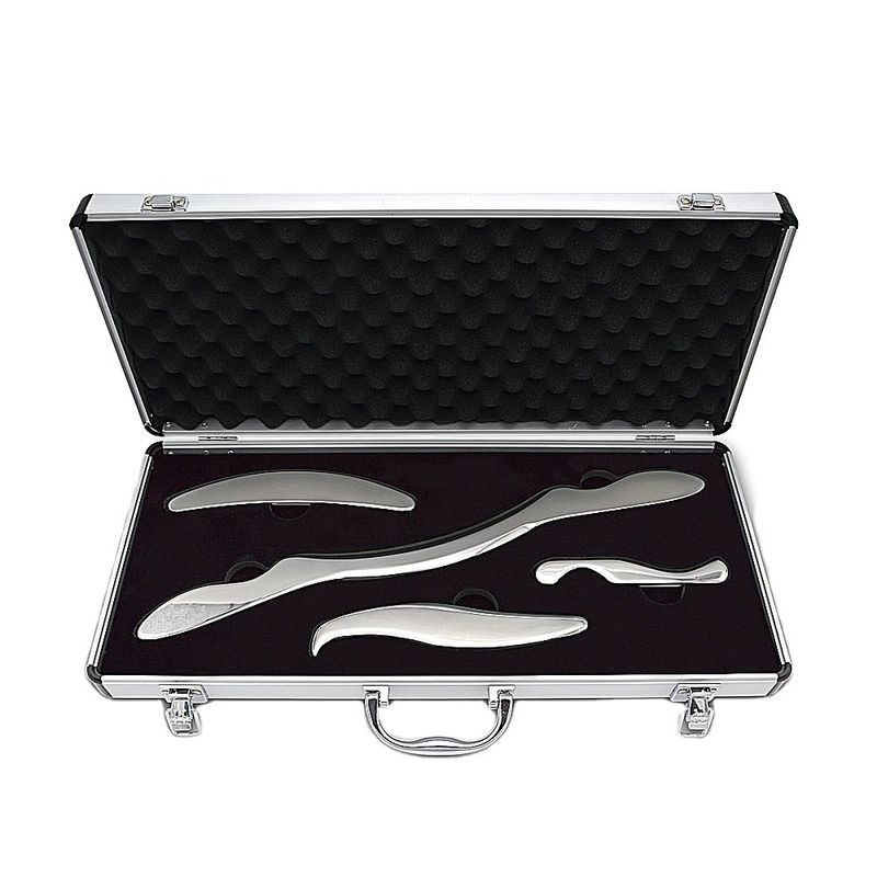 2024 Graston IAS TM Tools Grade médical en acier inoxydable Gua Sha Massageur corporel efficace pour le massage de la thérapie de grattage de Guasha