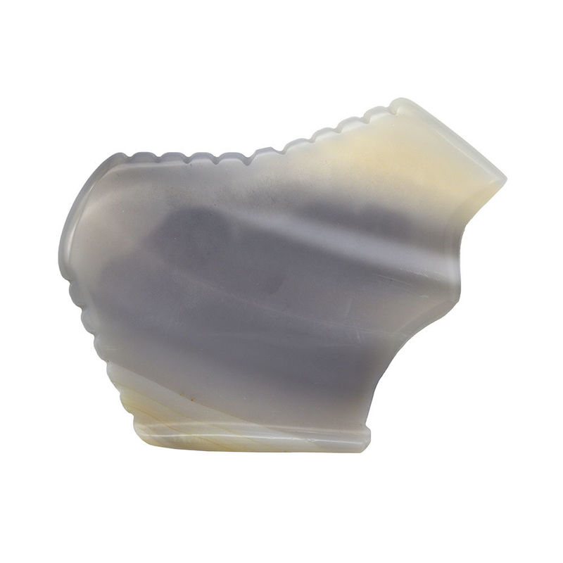 9.2*5.7*0.35 Agate Gua Sha Outils de pierre pour le massage du visage Rose Noir Gris Blanc Gris Massageur du visage Soins de santé