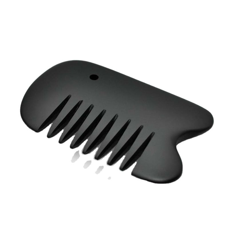 Le peigne naturel de pierre Bian Mode n ° akbhr-040 Le complément parfait à votre routine de soins capillaires