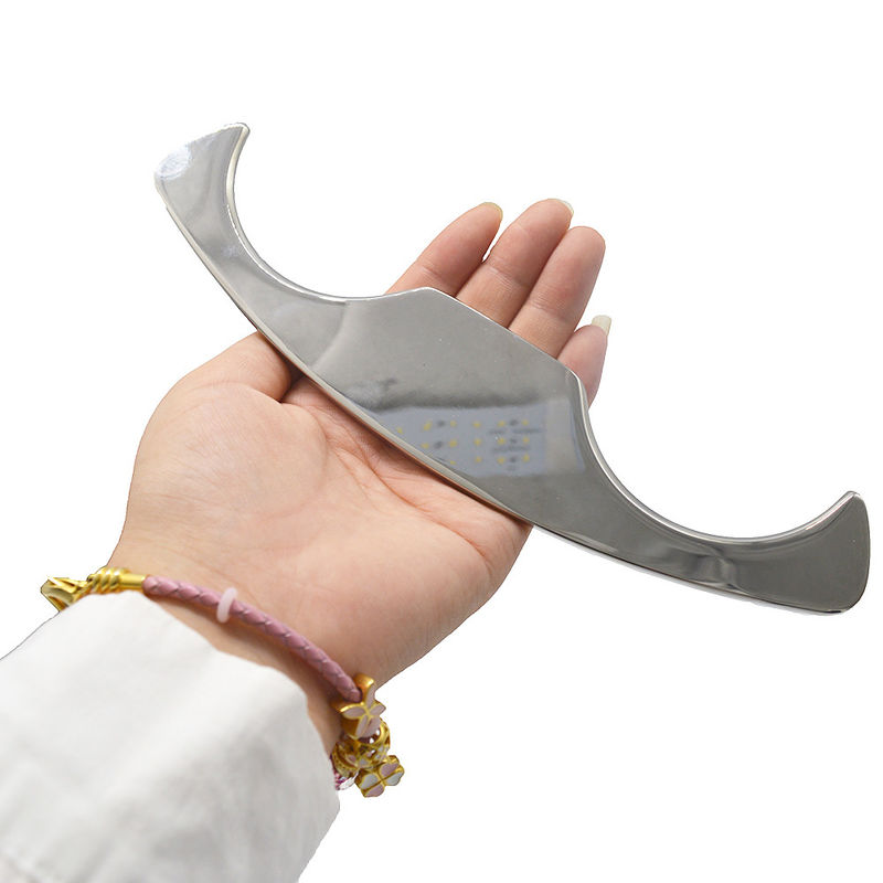 Massageur 2024 Gua Sha Board Scraping Outil de massage en acier inoxydable arrière Meridien Scraping Guasha pour OEM ODM