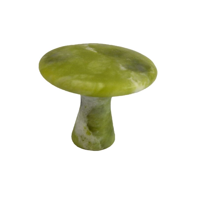 Pierre de massage en forme de champignon vert pour les tissus profonds Massageur et mode de massage SPA relaxant n ° abkgs-022