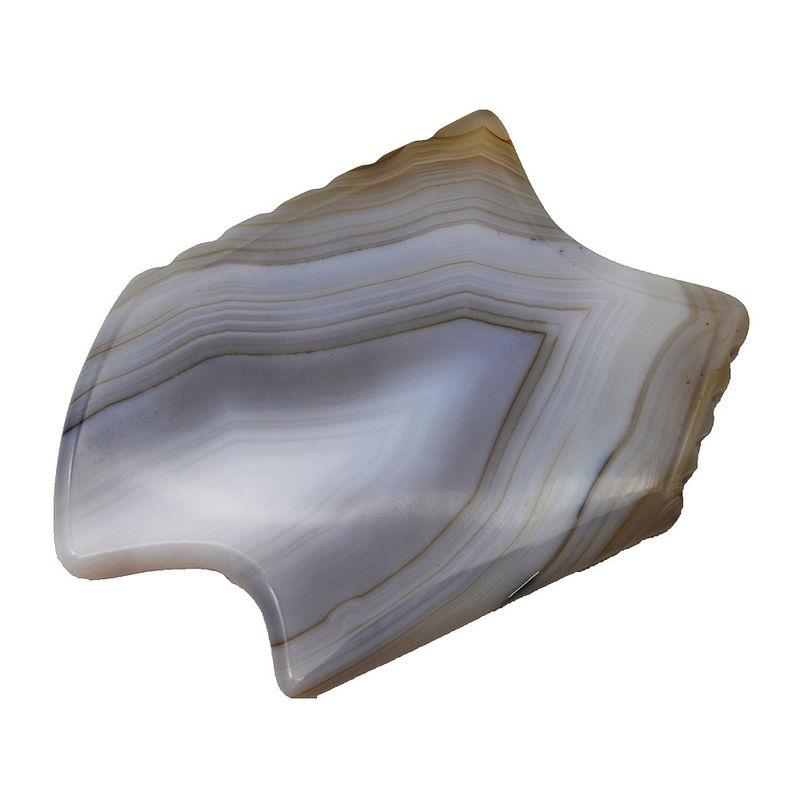 Éliminez directement les rides avec l' Agate gris Guasha Rose Quartz Gua Sha Outils de grattage Massage Obsidian Gua Sha Stone